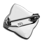 Trinity Knot Sterling Silver Brooch - br10