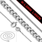 Sterling Silver Curb Chain