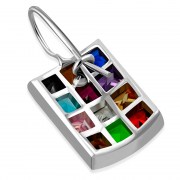 Hoshen Silver Earrings, e285