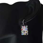 Hoshen Earrings Sterling Silver, e286