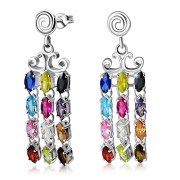 Hoshen Earring Sterling Silver, e294