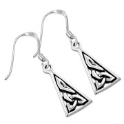 Celtic Knot Trinity Silver Earrings, ep197