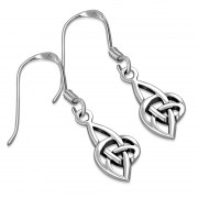 Celtic Knot Silver Earrings, ep203