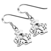 Plain Thistle Celtic Earrings, ep204