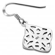 Celtic Trinity Design Silver Earrings, ep222