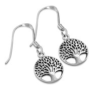 Tree of Life Sterling Silver Earrings, ep336
