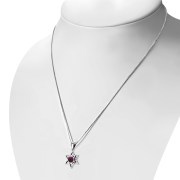 Garnet Star of David Pendant, p378