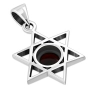 Garnet Star of David Pendant, p378