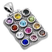 Large Hoshen Silver Pendant, p388