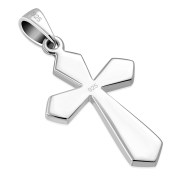 Mother of Pearl Silver Cross Pendant, p500