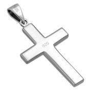Abalone Silver Cross Pendant, p532