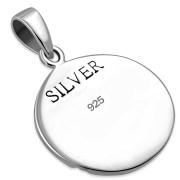 Star of David Silver Mens Pendant, 120