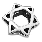 Unique Plain Star of David Pendant, pn294