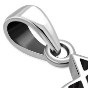 Tiny Plain Star of David Pendant, pn500