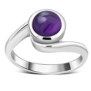 Amethyst Silver Ring, r185