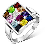 Hoshen Womens Silver Ring, r458
