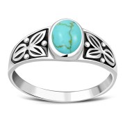 Native American Turquoise Ring, r472
