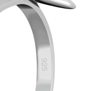 Ethnic Style Rose Flower Silver Ring, rp660