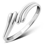 Sterling Silver Plain Band Ring, rp720