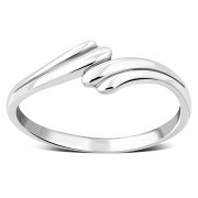 Sterling Silver Plain Band Ring, rp720
