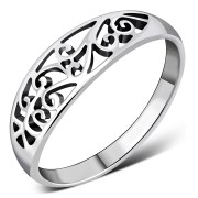 Ethnic Style Silver Ring, rp723