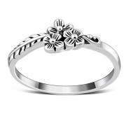 Plain Ethnic Flowers Ring, rp752