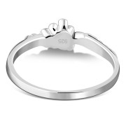 Plain Ethnic Flowers Ring, rp752