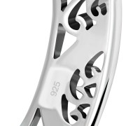 Plain Ethnic Silver Ring, rp755