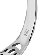 Special design Celtic Knot Plain Silver Ring, rp760