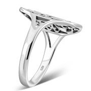 Victorian Style Ethnic Silver Ring, rp779