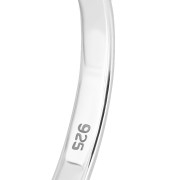 Plain Sterling Silver Celtic Trinity Knot Ring, rp792