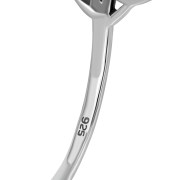 Light Celtic Knot Plain Silver Ring, rp805