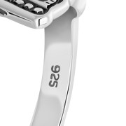 Plain Silver Celtic Claddagh Ring, rp812