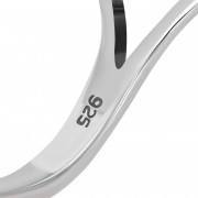 Round Celtic Knot Plain Silver Ring, rp859