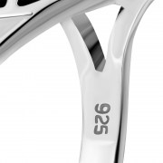 Tree of Life, Plain Celtic Knot Silver Ring, rp867