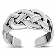 Plain Celtic Toe Ring Sterling Silver TR050