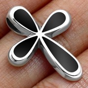 Black Onyx Cross Pendant, p542