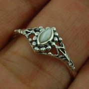 Ethnic Style Mother of Pearl Ring, r487