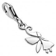 Irish Fairy Silver Charm Dangle - pnd499
