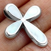 Mother of Pearl Cross Pendant, p542