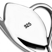 Mother of Pearl Oval Silver Pendant, p534