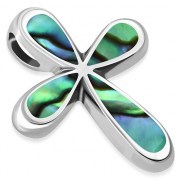 Abalone Cross Pendant, p542