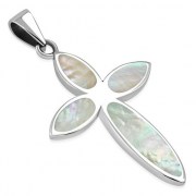 Mother of Pearl Cross Pendant, p544