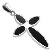 Black Onyx Cross Pendant, p544