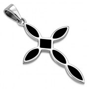 Black Onyx Cross Pendant, p546