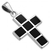 Black Onyx Cross Pendant, p549
