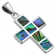 Abalone Cross Pendant, p549
