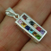 Small Silver Hoshen Pendant, p556