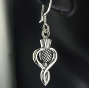 Plain Thistle Earrings, ep206
