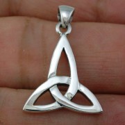 Celtic Trinity Knot Silver Pendant, pn104